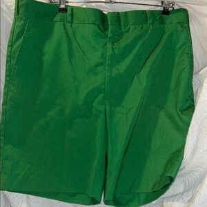 VINTAGE Thomson Men's Green Shorts size 36 waist.  20” long